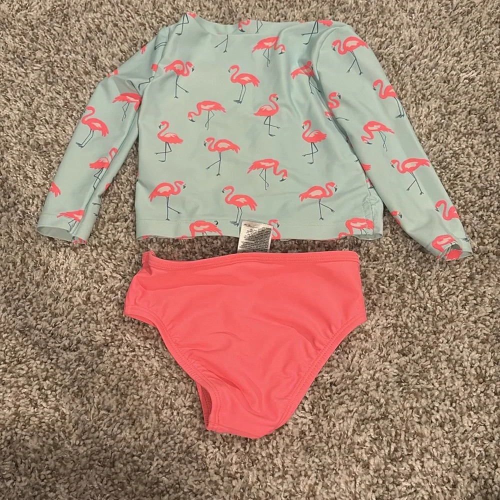 Baby Gap Flamingo Print Swim Set - 18-24M